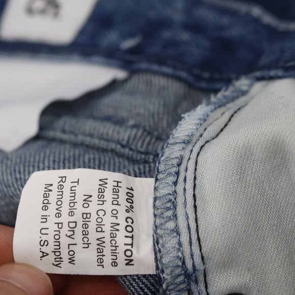 CH. Chapter 2139 3207 Jeans Mens 30 L33 Cotton Button Fly Tapered Leg Low Rise - Picture 13 of 13